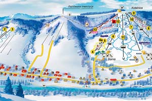 Ski slopes Białka Tatrzańska